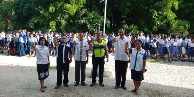 Kasat Lantas Polres Sumba Timur : Pelajar yang Tidak Mempunyai Sim Tidak Diperbolehkan Mengendarai Sepeda Motor