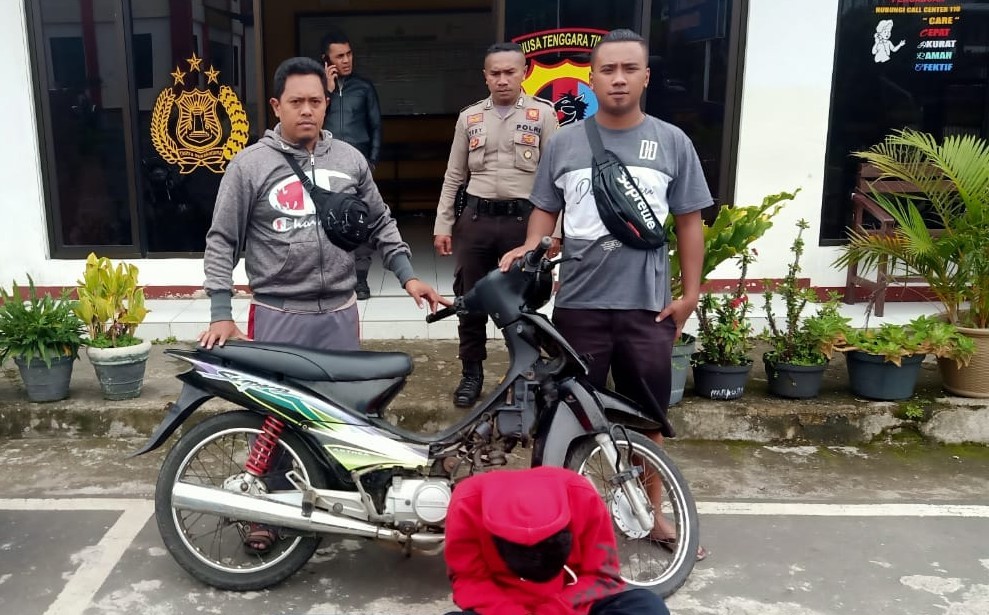 Satreskrim Polres Manggarai Berhasil Amankan KB, Pelaku Curanmor