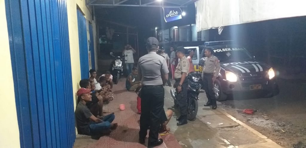 Cegahan Tindak Kriminalitas, Polsek Alor Barat Daya Lakukan Patroli