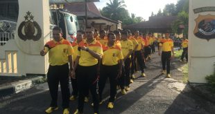 Jumat Sehat, Polres Alor Laksanakan Olahraga Pagi