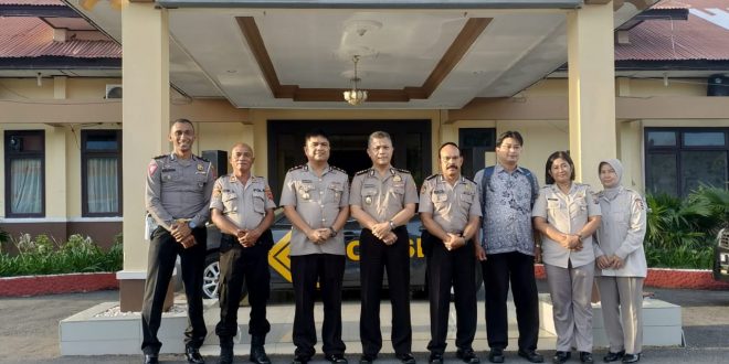 Kapolres Kupang Terima Kunjungan Tim Puslitbang Mabes Polri