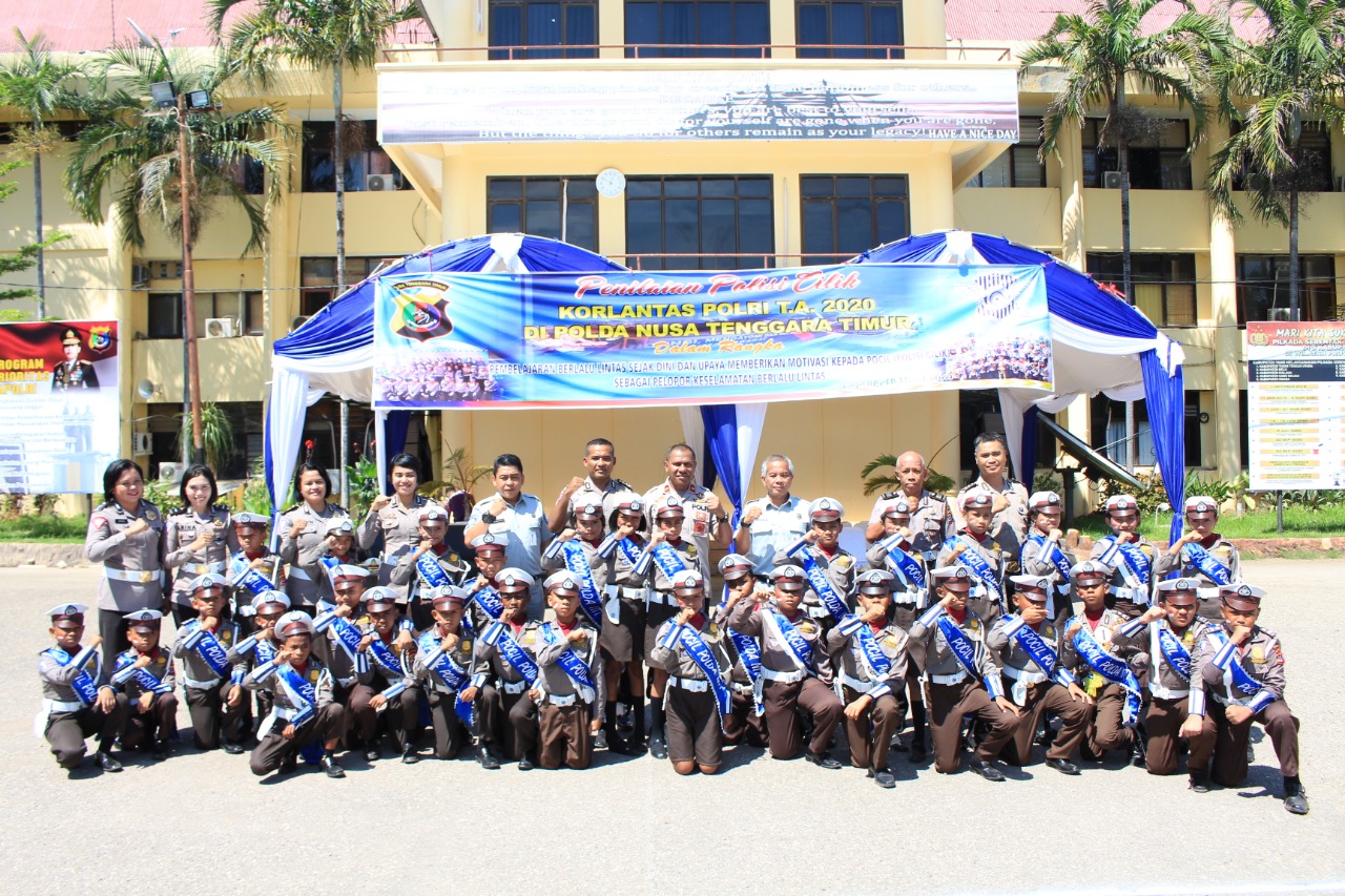 Wakapolda NTT Buka Kegiatan Penilaian Polisi Cilik Korlantas Polri T.A. 2020 di Polda NTT