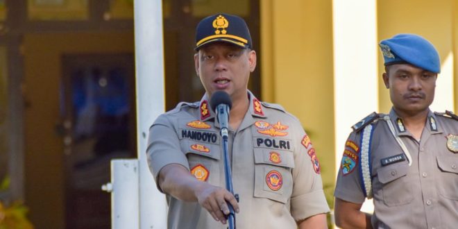 Kapolres Mabar Ajak Personel Jaga Kebersihan dan Pola Hidup Sehat