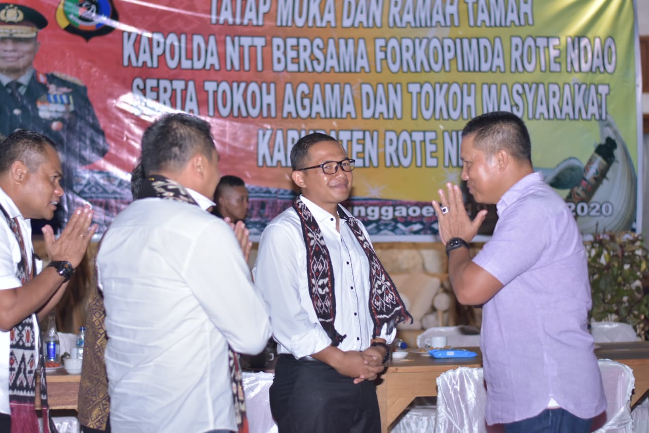 Pemerintah Rote Ndao Jamu Kapolda NTT Makan Malam