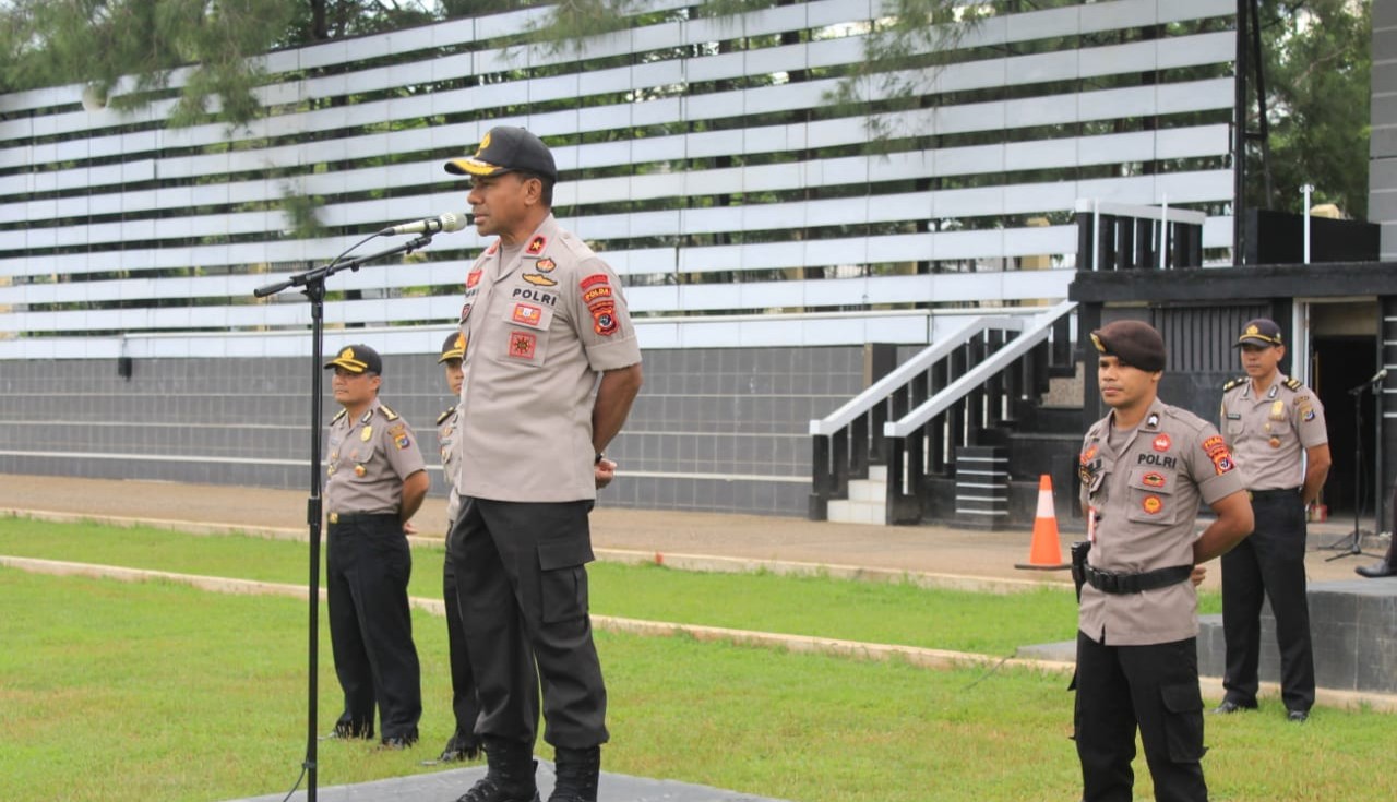 Wakapolda NTT Ajak Bintara Remaja Polda NTT Untuk Bekerja Dengan Rajin, Disiplin, Loyal dan Kreatif