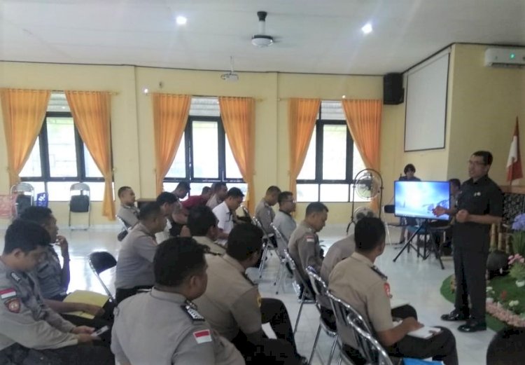 Setum Polda NTT Selenggarakan Sosialisasi Perkap Nomor 7 Tahun 2017 di Polres Rote Ndao